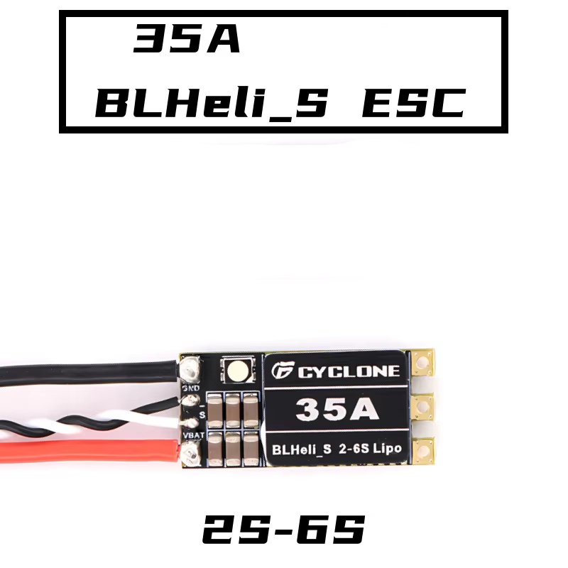 Drone Esc - Cyclone 35A BLHeli_S ESC - Supporto