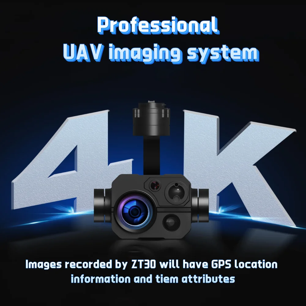 Drone Camera - 2026 NewT30 Gimbal Camera Dr-one con