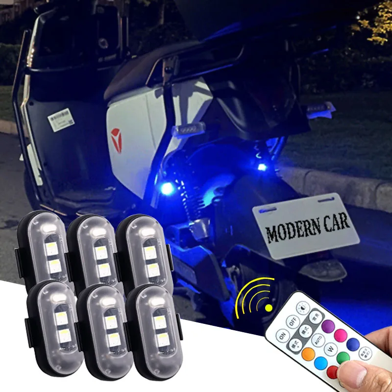 Drone Led Light - 2/4/8Pcs telecomando senza fili luce stroboscopica