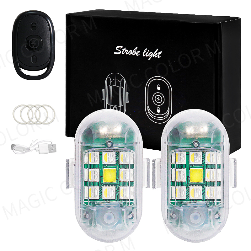 Drone Led Light - 2PCS Wireless LED stroboscopico luce telecomando