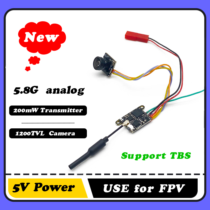 Drone Frame - SLONWAKE 5.8G 1200TVL FPV Fotocamera VTX