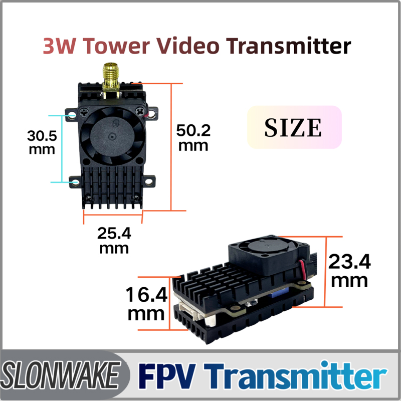 Drone Frame - SLONWAKE 5.8G 3000mW Simulazione VTX FPV