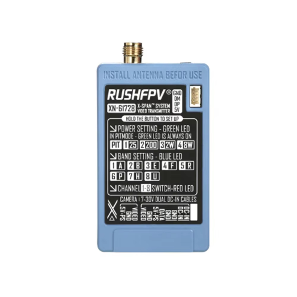 RUSHFPV 6.1‑7.2G 8W X61728 Mod - Drone Antenna recensione e prezzo