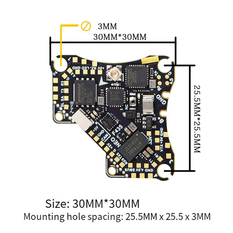 FBIL-F435 NEO 1S AIO Flight Co - Drone Esc recensione e prezzo