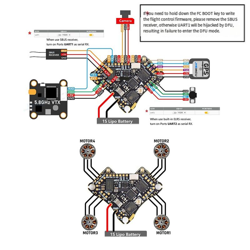 FBIL-F435 NEO 1S AIO Flight Co - Drone Esc recensione e prezzo