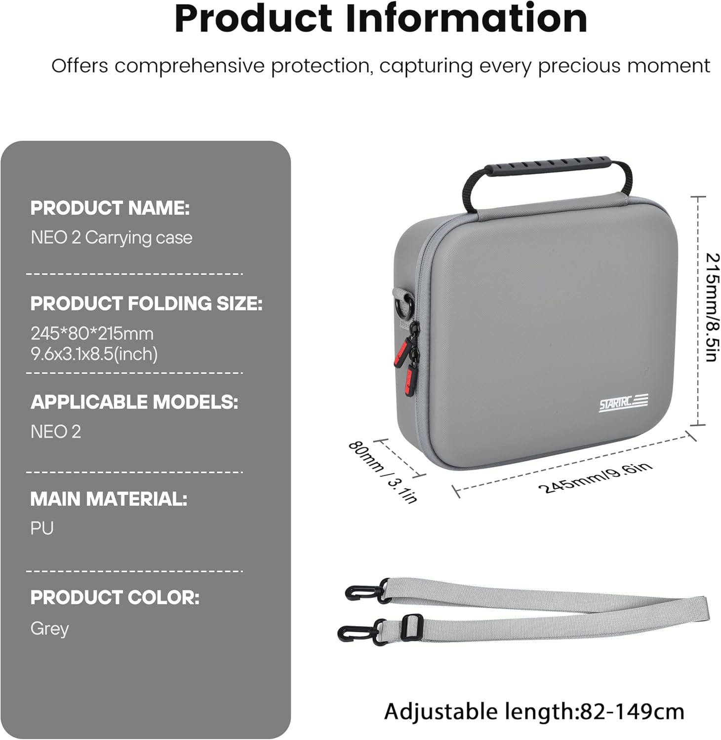 STARTRC Neo 2 Borsa a tracolla - Drone Battery recensione e prezzo