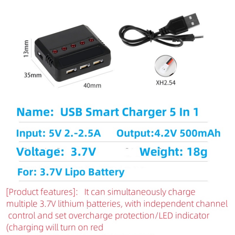 Syma X5HW X5HC X5C X5SW 3.7V 5 - Drone Charger recensione e prezzo