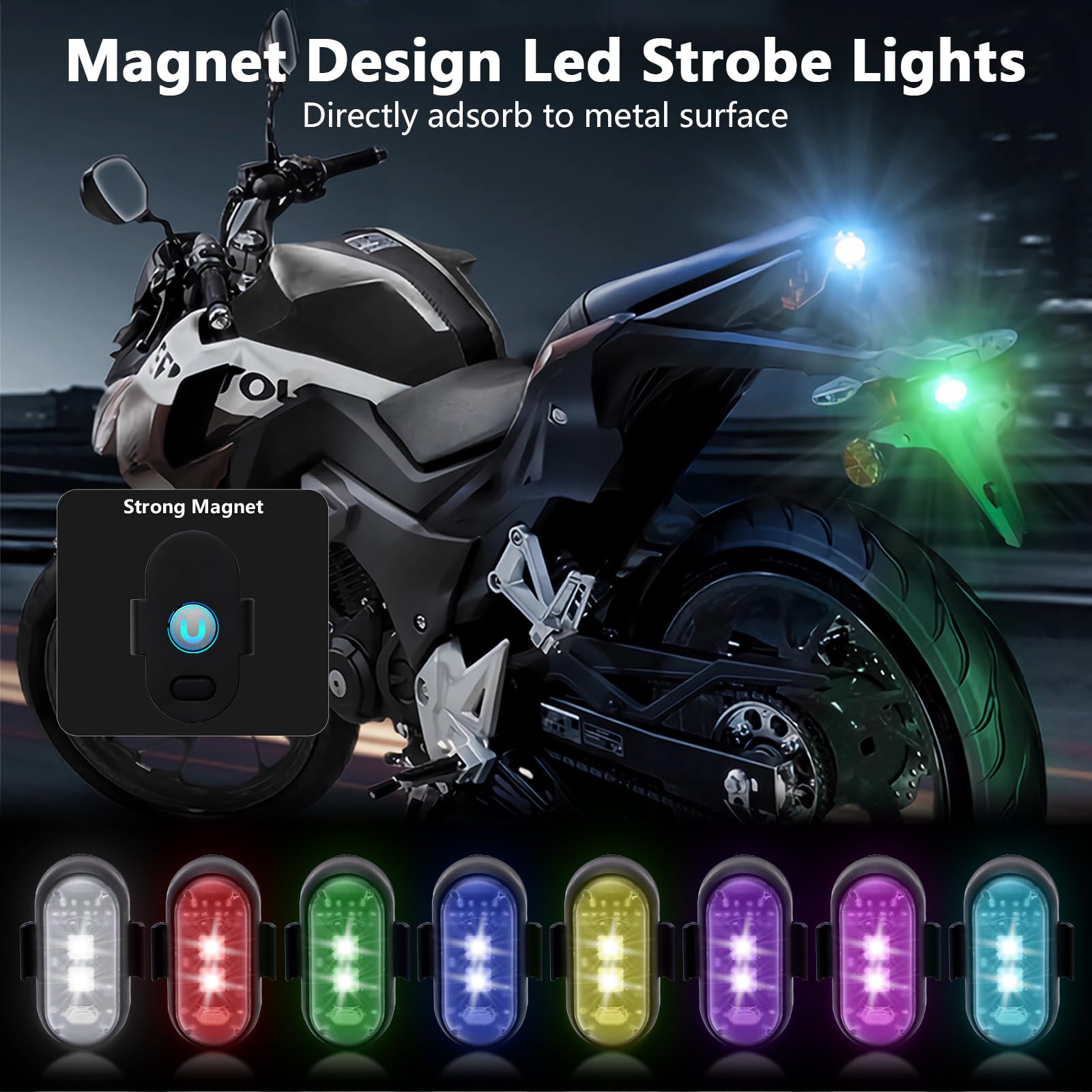 Set di 4 Luci Stroboscopiche L - Drone Led Light recensione e prezzo