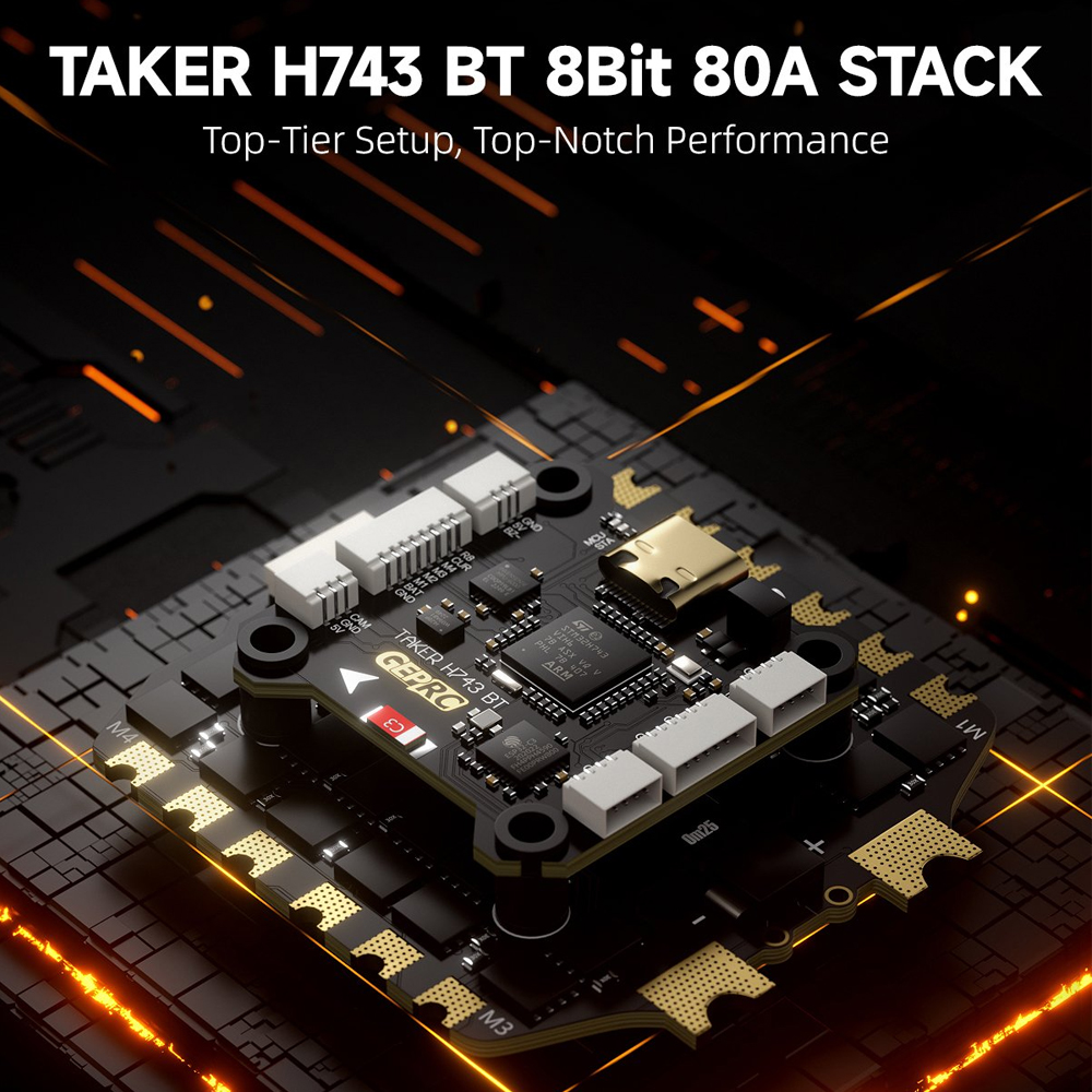 GEPRC TAKER H743 BT 8Bit 80A S - Drone Esc recensione e prezzo