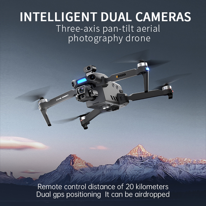 Nuovo Drone 2026 con Doppia Fo - Drone Gps Mount recensione e prezzo
