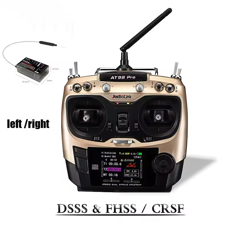Radiolink AT9SPro 12CH 2.4G DS - Drone Battery recensione e prezzo