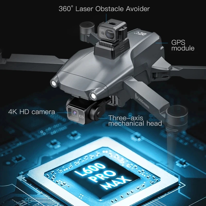 L600 PRO MAX GPS Drone Profess - Drone Gps Mount recensione e prezzo