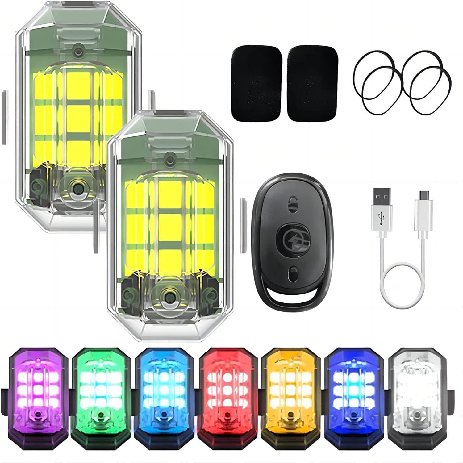 Luci LED Wireless per Moto e D - Drone Led Light recensione e prezzo