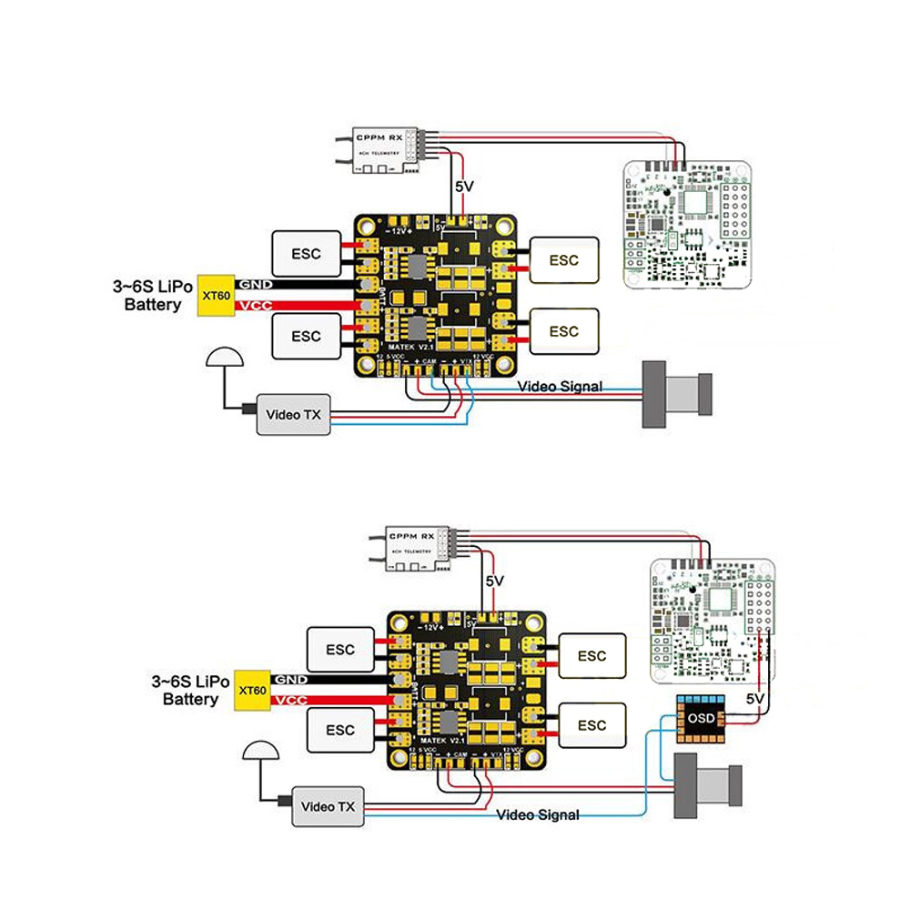 Mini Power Hub Power Matek PDB - Drone Power Distribution Board recensione e prezzo
